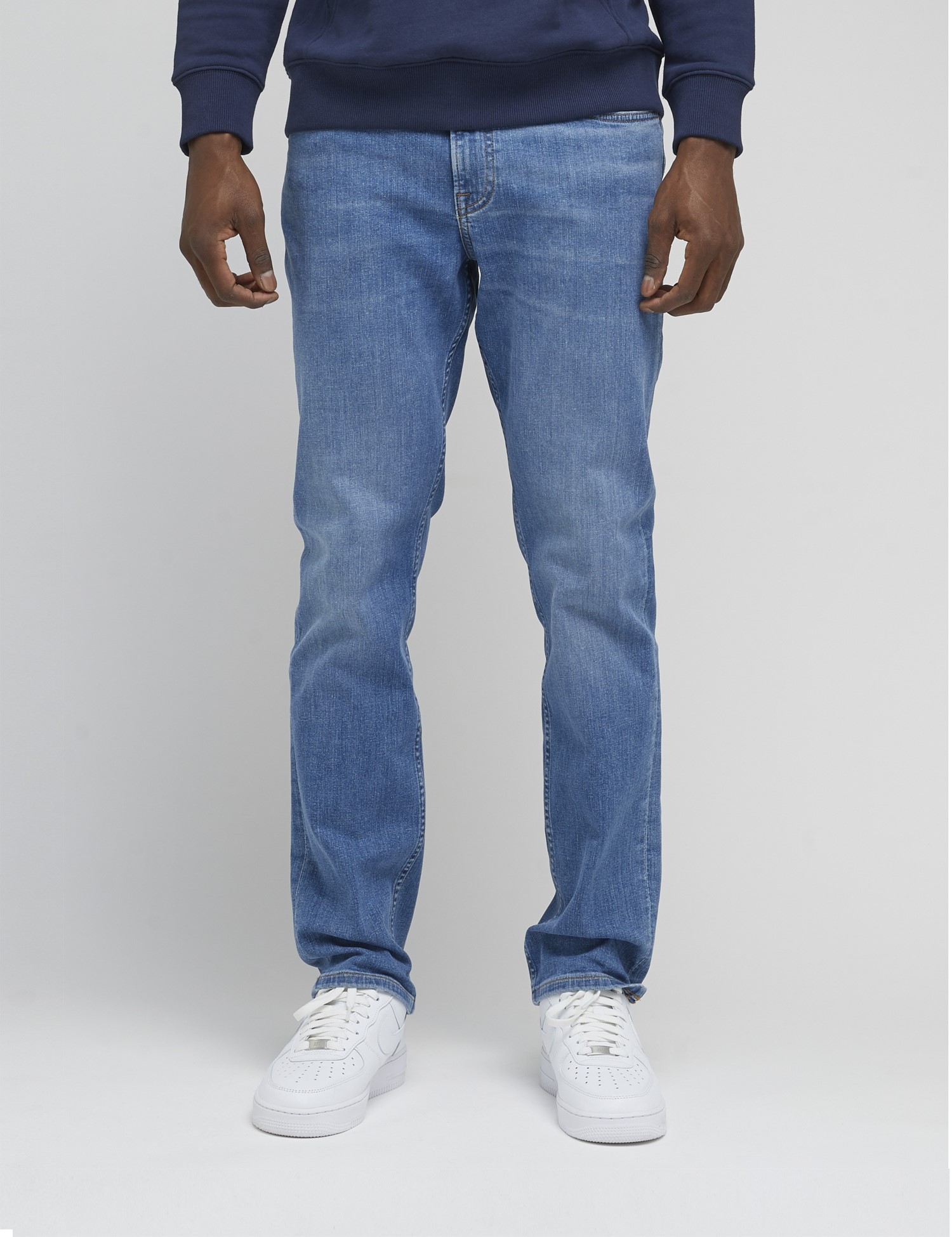 Lee Lee Brooklyn Straight ανδρικό τζιν παντελόνι μπλε L452NLC06